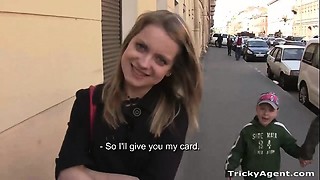 Tricky Agent - A blue-eyed female Alena, bashful but interested!